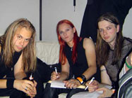 OP, Late, Jupe, Altti backstage